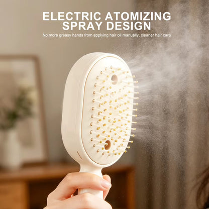 Electric Spray retractable comb