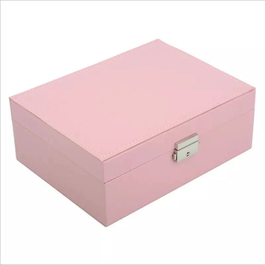 Leather jewellery organizer
