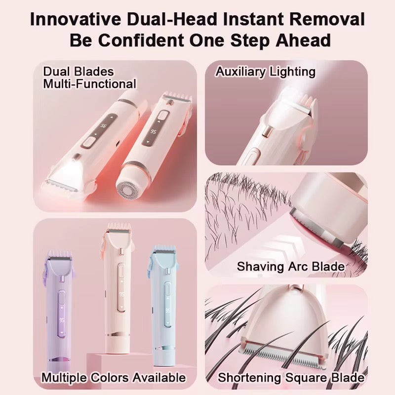 2 in 1 Double headed shaver