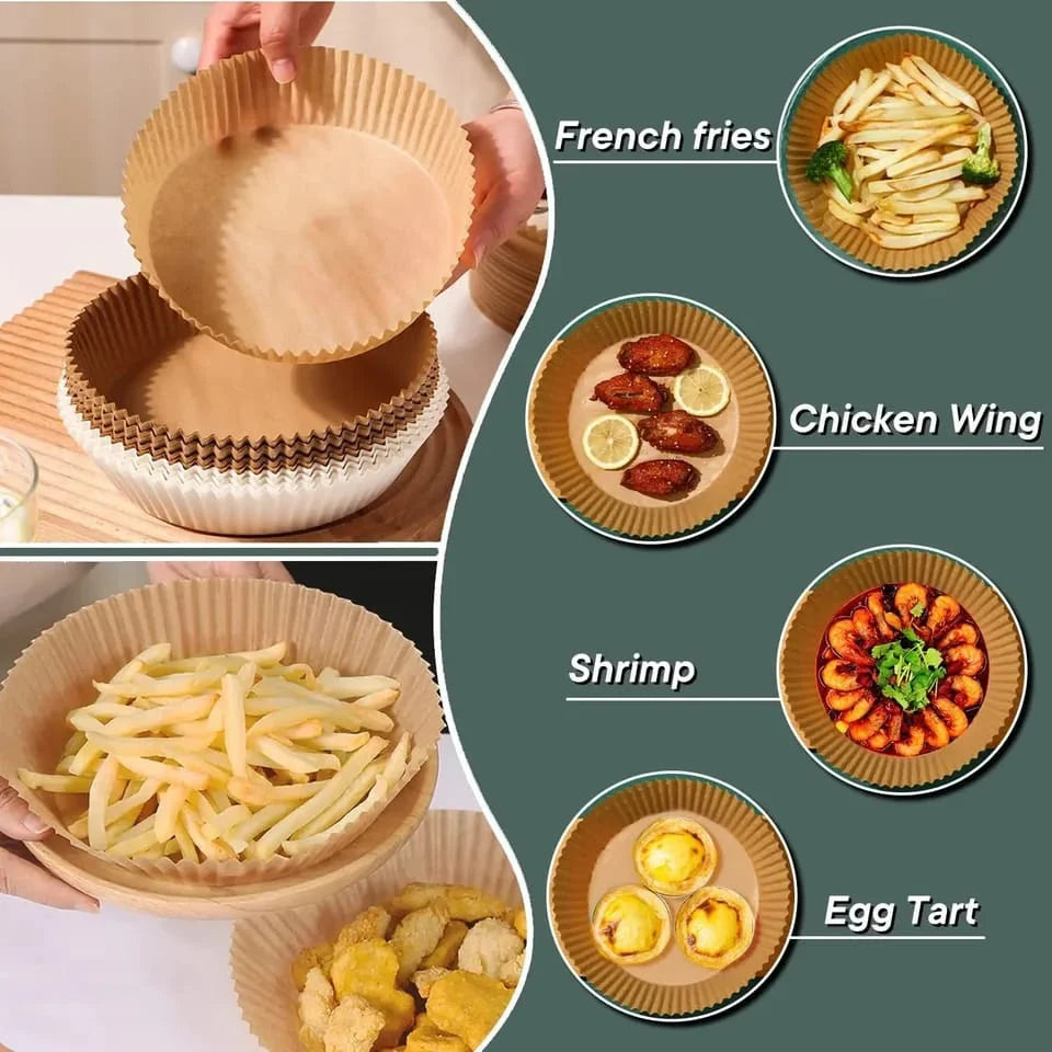 Air Fryer Disposable Paper 50pcs