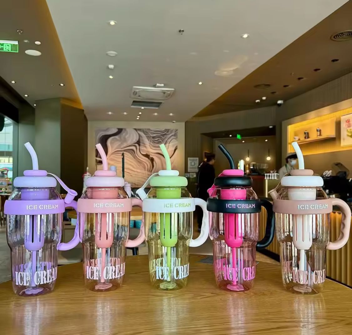 Ice Cream Drinking Bottle