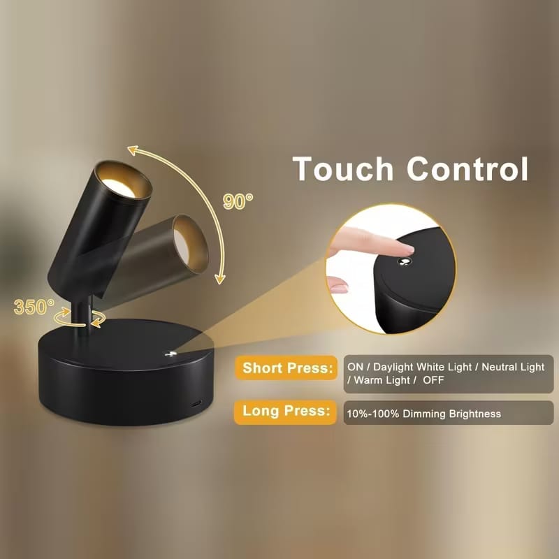 LED Cordless USB Wall light