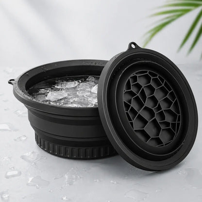 Silicone Face Ice Bath Bowl