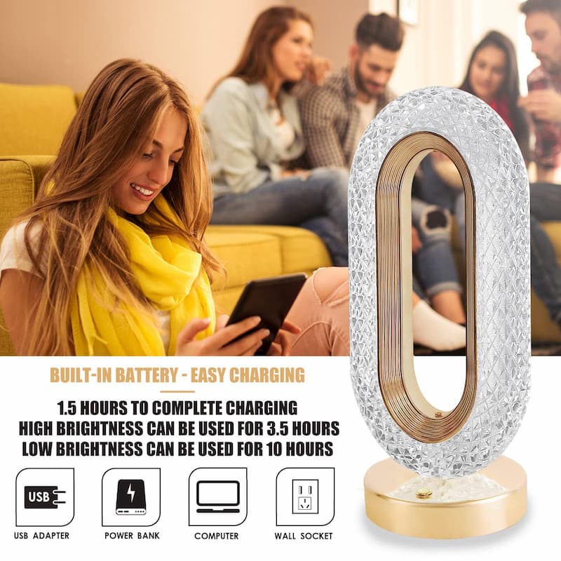 Crystal Touch Lamp